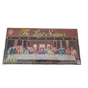 MasterPieces - The Last Supper Panoramic Puzzle, 1000 Pieces Brand New!! Sealed